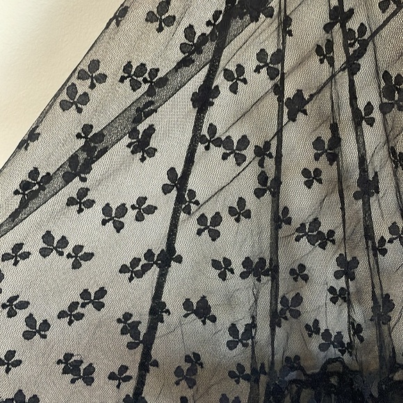 Y2K Agent Provocateur Nightie Alt SM Black Lace Romantic Bow Intimate Lingerie - Picture 8 of 16